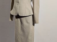 [435]M Jiang Feifei Skirt Professional Suit High-End Fashion Minimalist Design Chic for Work Two-Piece Set