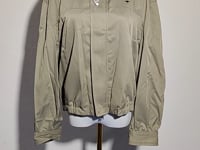 [222]G    Sansu Vintage Safari Series Wrinkle-Resistant Structured Jacket Coat for Women Spring Flight Jacket