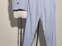[797]M   WFYO Premium Linen and Cotton Linen Set for Women -  Fashion Tweed Vest with Wide-Leg Pants Two-Piece Set
