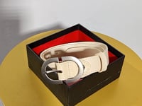 [874]N BeauToday Genuine Leather Women's Belt - BT Retro Style, Fashionable and Unique Design, Ladies' Trousers Belt