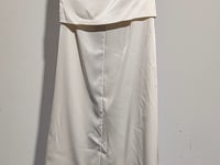 [385]N High-waisted layered satin vest and A-line skirt with a refined, minimalist "old money" aesthetic inspired by French Riviera influencers