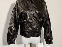 [485]MG     Vegetable-Tanned Sheepskin Jacket and Shorts Set with Diamond Embossing