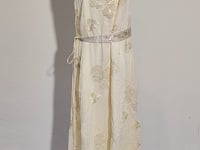 [960]NN New Chinese Style Halter-Neck Modified Qipao Dress with Embroidery, Waist-Cinching Elegant women’s Evening Gown