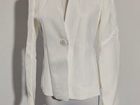 [821]N KARFELY Classic Style Japanese-Imported Triacetate Slim-Fit Waist-Cinching Blouse