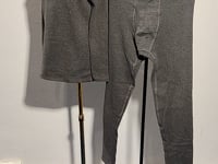 [289]G    [Discounted Price] CarbinKoneer Men’s Thermal Underwear Set Made of Modal for Autumn and Winter, Lightweight Base Layer (Long-sleeve Top + Pants)