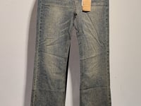 [770]G    'Dong Jie Style' FIRSTFLOOR Classic Vintage Washed Micro-Stretch Mid-Rise Bootcut Jeans