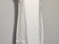 [327]G    SOTHEA French one-shoulder linen  sleeveless backless high-waisted loose casual mini A-line dress