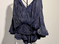 [679]MM    Moon Vera Azure Oxygen/Unique Design Chiffon cloth  with High-end Ladylike Style