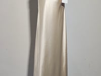 [793]MM  French-style Aurora-inspired blue acetate slip dress for women, summer elegant lightweight formalwear, long skirt