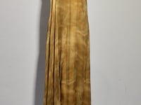 [808]NM Printing Smoky Oud Draped Silk Exclusive Print Resort Dress