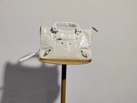 [173]GG     City French Moto Bag, Cool and Chic Punk Retro Studded Bag, Oil-Waxed Leather Handbag & Crossbody