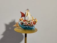 [878]GG    One Piece Action Figure Thousand Sunny (Sunny) Sanji, Nico Robin, Anime Collectible Model Display