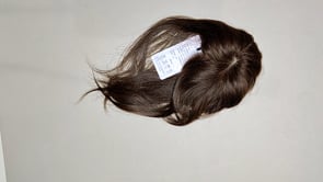 [471]GG     Women's Wigs - Handmade Full Human Hair Extensions to Cover Gray Top Hair, Increase Volume, and Provide Breathable, Natural-Looking Hair Enhancement