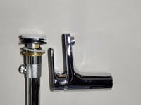 [507]GG    Brass lift bar faucet for bathroom sink washbasin with lower body for cold and hot water mixer valve