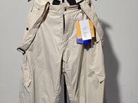 [607]GG    New American Free Style Unisex Waterproof Fleece-Lined Bib Snowboarding/Skiing Pants