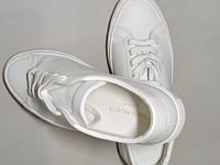 [357]GG  Top Version Common White Shoes
