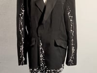 [481]GG    Luxury Heavy-Process Custom High-Fashion Show Suit Lightweight Luxury Long-Sleeve Loose Elegant Handcrafted Pearl Zodiac Suit Jacket