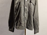[496]GG    Men's Vintage Faux Suede Workwear Jacket Thickened Casual Jacket