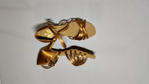 [625]NN Mid Heel Latin Dance Shoes