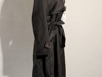 [597]GG     Women's Mid-Length Trench Coat 、Spring and Autumn Intellectual-Style Petite British Style Jacket