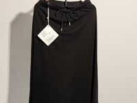 [338]NN A-line Slim Leg Long Skirt