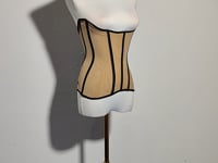 [723]NN Waist Cincher Abdominal Control Waist Trainer with Boning for Shaping – Summer Breathable Mesh Thin Style