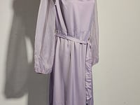 [528]GG     Dress with Cool and Relaxed Feel, Light Luxury and Sophisticated French Purple Style