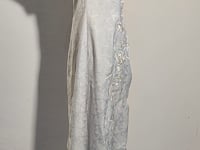 [174]GG    New Chinese Style Dyed Blue Brocade Embroidered Tailored Waist Slimming Fit