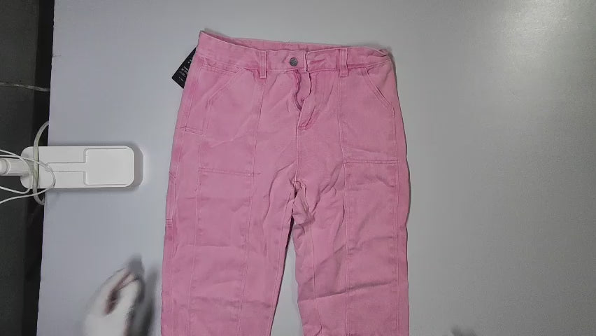 [005]GM  Hong Kong Style ins Salt Jeans for Men and Women, Straight-Leg Loose Wide-Leg Pants, Summer Fashion Brand High Street Dad Pants