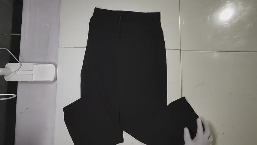 [435]GS   Women's 2025 New Collection Lightweight Summer High Waist Drape Straight Leg Loose Fit Casual Narrow Wide Leg Pants