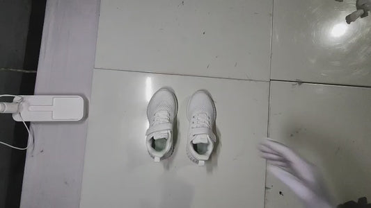 [189]NM 2025 Spring and Autumn New Arrival Mesh Breathable White Sneakers for Girls and Boys, Versatile Children's Black Shoes