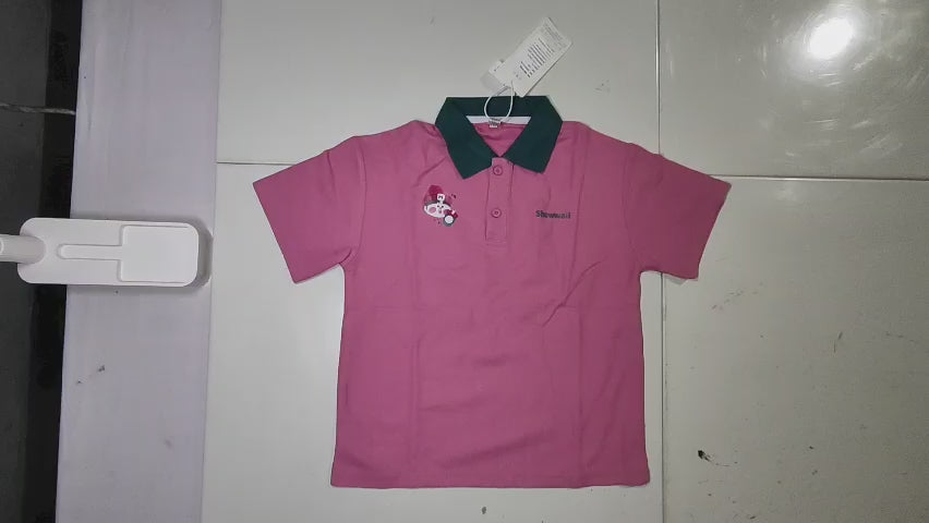 [577]GS  2025 New Summer POLO Shirts for Family of Three - Mother and Daughter Matching Set, Eye-Catching Milk Tea-Themed Short-Sleeve T-Shirts