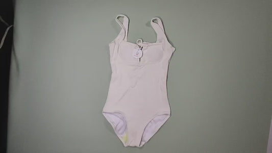 [420]MM  Strappy V-Neck One-Piece Swimsuit for Women Hot Spring Korean Instagram Sensual Open-Back Slimming for Small Bust Retro High-End Style Influencer