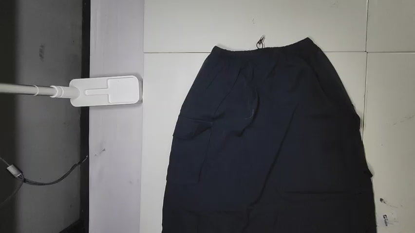 [529]GM    Retro Stylish Slit Skirt for Women, Spring and Summer Plus Size Loose Slimming Skirt with Elastic Waist and Drawstring, Hides the Hips