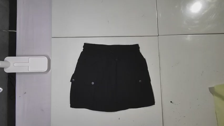 [165]GS  Promotional Price Quick-Dry Workwear Short Skirt for Women Summer 2025 New Collection High-Waisted A-Line Slimming American-Style Gray Skirt