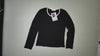 [226]GM   NAMI Custom Color-Blocked Round Neck Long Sleeve T-Shirt Women's 2024 Autumn New Arrival Slimming Base Layer Top Layering Piece