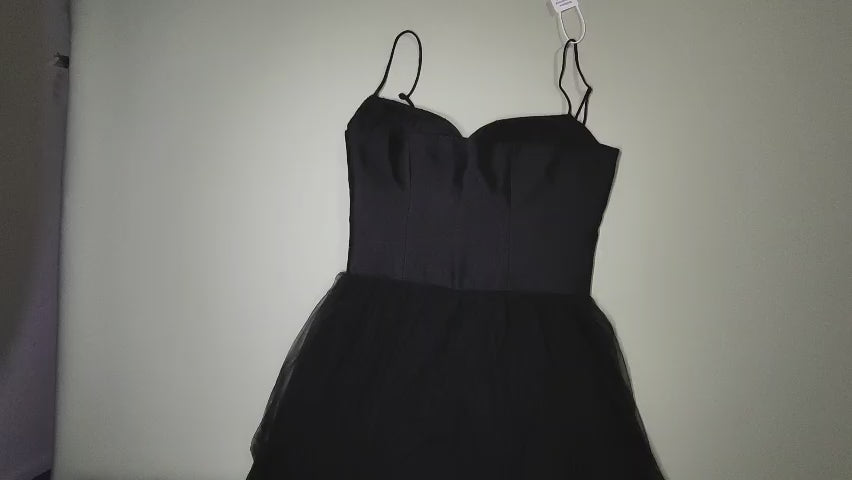 [413]NM Middletone | Daili Girls' Dress Jumei Lace Patchwork Wool Corset Strapless Dress Tulle Dress