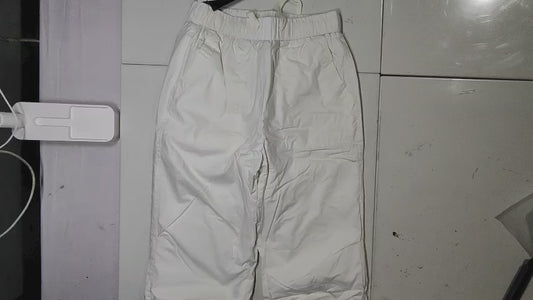 [548]GS Yalu Women's Winter Outdoor Down Pants for Travel to Harbin Snow Village, High-End Cold-Resistant Ski Pants -40¡ãC Cotton Pants