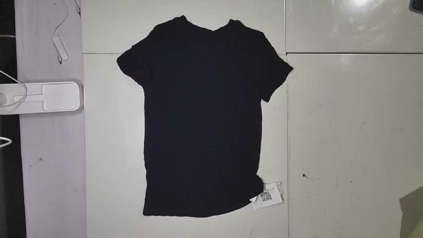 [541]GM  uuyeii High Intelligence Tencel Wool Solid Color Women's Summer New Slimming T-Shirts 3 Colors Office Wear Versatile Base Layer