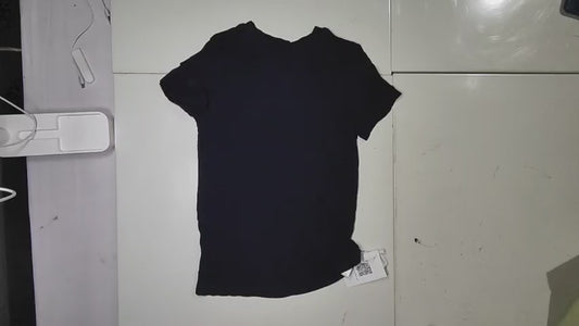 [541]GM  uuyeii High Intelligence Tencel Wool Solid Color Women's Summer New Slimming T-Shirts 3 Colors Office Wear Versatile Base Layer