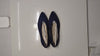 [943J] Princess Shoes 2025 Spring and Summer New Arrival Flying Knit Soft Sole Round Toe Flat Egg Roll Women's Breathable Single Shoes