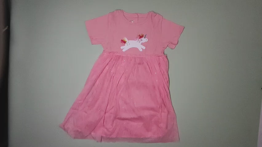 [079]MM  Little Maven Western Style Cartoon Girls' Dress Summer Breathable Princess Dress Children's Short-Sleeve Dress