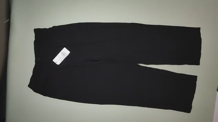 [050]MM  Black Ice Silk Women's 2025 Summer New Lightweight High-End Drape High-Waist Slim Fit Straight Leg Suit Pants