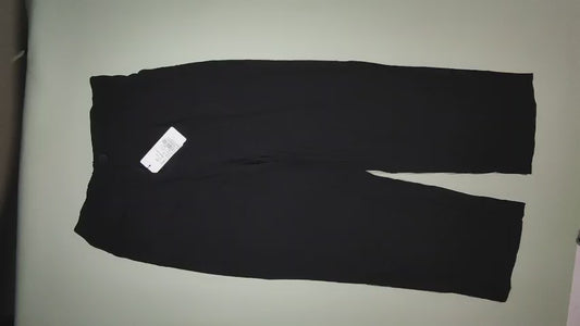 [050]MM  Black Ice Silk Women's 2025 Summer New Lightweight High-End Drape High-Waist Slim Fit Straight Leg Suit Pants