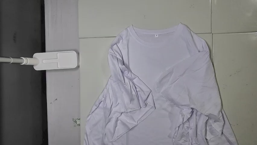 [216]GM   Plus Size 300 Catties Women's Loose Casual Versatile T-Shirt Summer 3D Ruffle Short-Sleeve Top Trendy