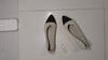 [037]NM Women's Pointed Toe Slip-On Flat Shoes with Soft Knit Uppers, Comfortable Maternity Pebble Shoes, Breathable Beijing Cloth Shoes