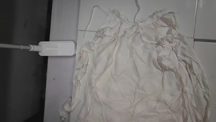 [281]GS   DAYDAYUP Women's Summer Beach Vacation Layered Dress with Backless Cross-Back Straps and French Lace