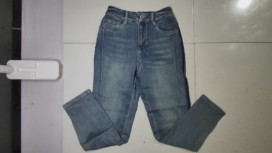 [641]GS  Flagship [C] Stylish Straight-Fit Basic Versatile Denim Jeans Spring 2025 Store Clearance Brand Women's Apparel