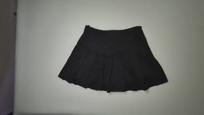 [078]MM  [Promotional Price] Women's 2025 New Short Skirt High Waist Elastic Large Size Plus Size Slimming A-Line Petite Spring and Autumn Skirt