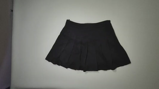 [078]MM  [Promotional Price] Women's 2025 New Short Skirt High Waist Elastic Large Size Plus Size Slimming A-Line Petite Spring and Autumn Skirt